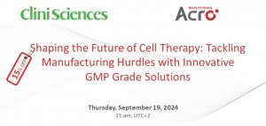 Webinar: Advanced GMP Strategies for Cell Therapy Success