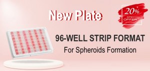 20% OFF New 96-Well Strip Plate for Spheroids Formation!