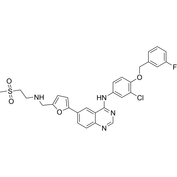 Lapatinib Chemical Structure