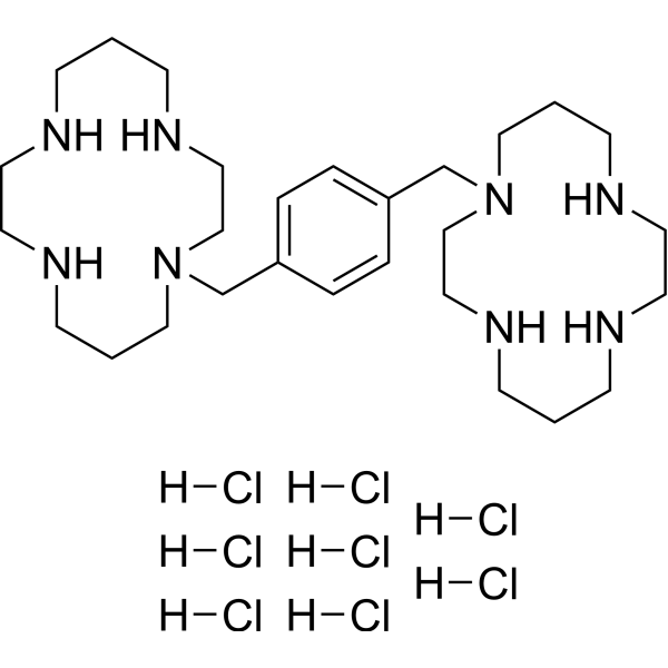 Plerixafor octahydrochloride Chemische Struktur