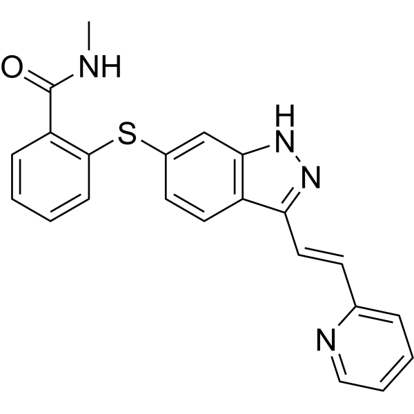 Axitinib Chemische Struktur