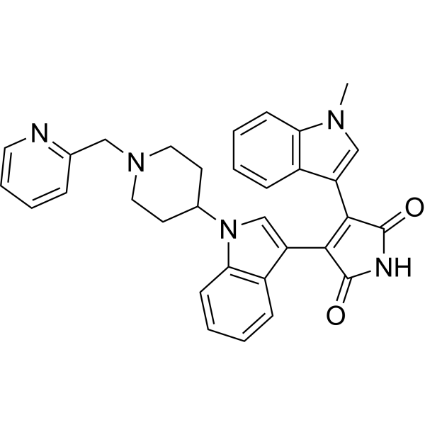 Enzastaurin Chemical Structure