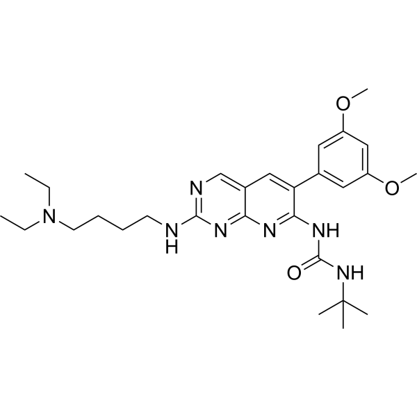 PD173074 Chemische Struktur