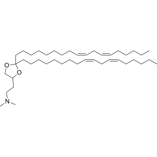 DLin-KC2-DMA Chemische Struktur