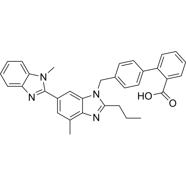 Telmisartan (Standard) Chemische Struktur