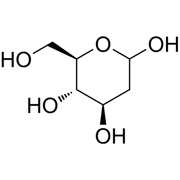 2-Deoxy-D-glucose Chemical Structure