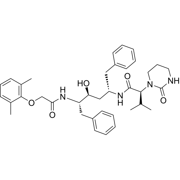 Lopinavir Chemische Struktur
