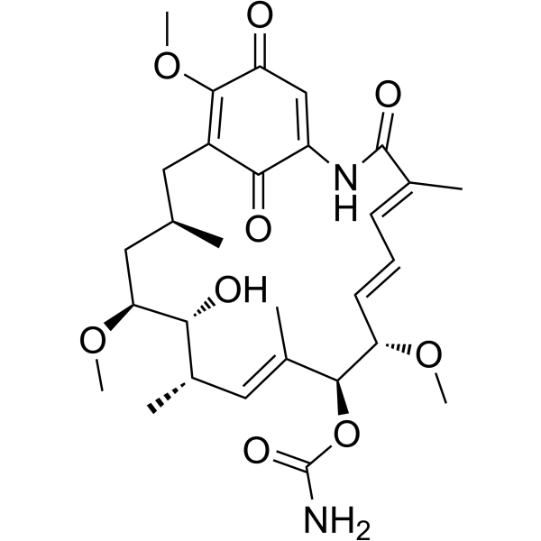 Geldanamycin Chemical Structure