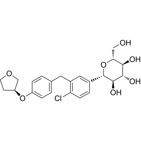 Empagliflozin Chemical Structure