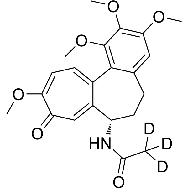 Colchicine-d<sub>3</sub> Chemische Struktur