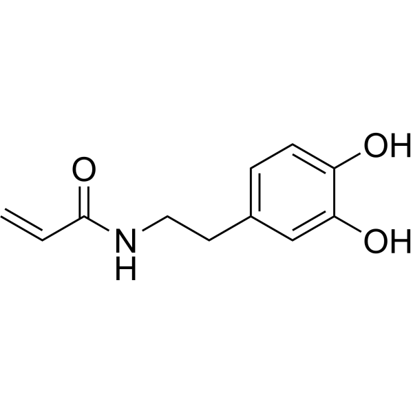 Dopamine acrylamide Chemische Struktur