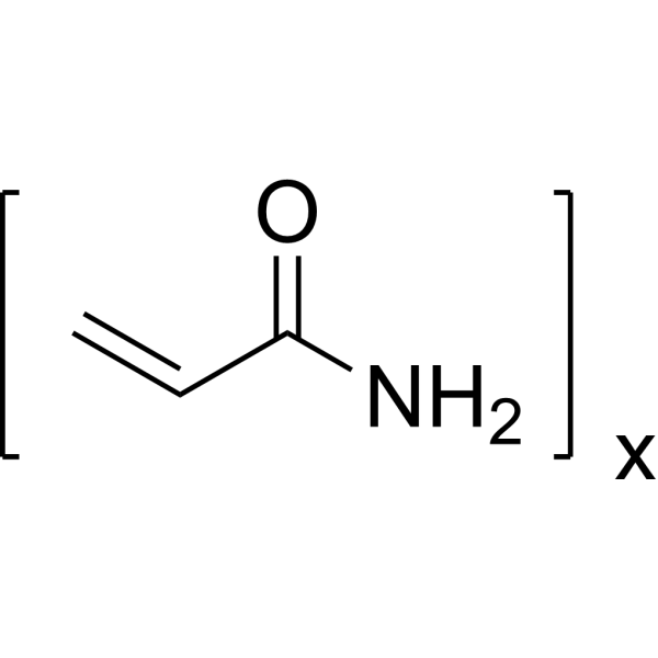 Polyacrylamide,Anion,Mw 14-16 million Chemische Struktur