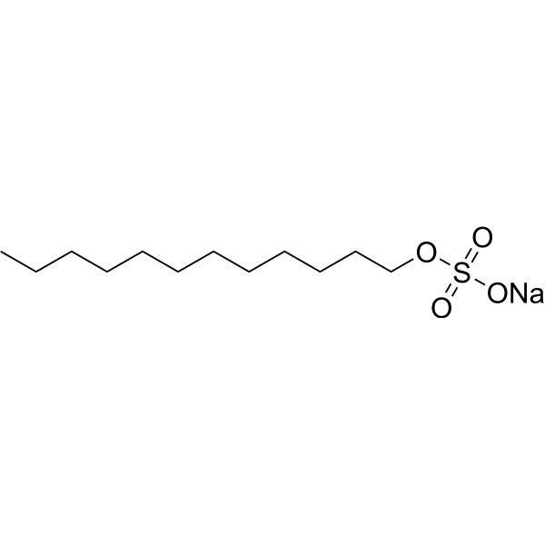 Sodium dodecyl sulfate Chemical Structure