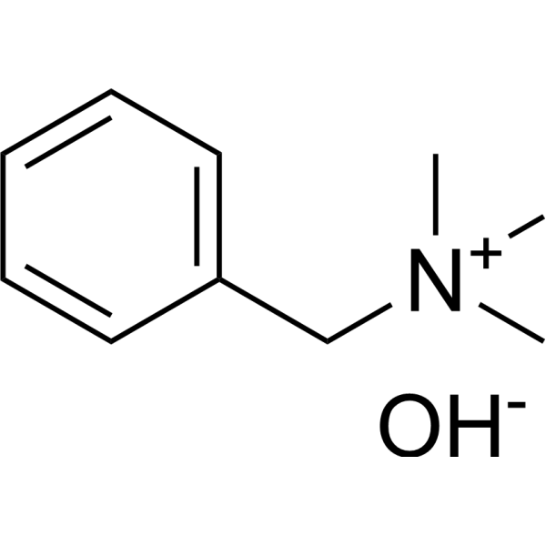 Triton B (40 wt. % in methanol) Chemische Struktur