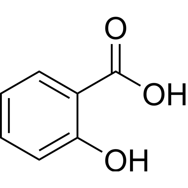 Salicylic acid Chemische Struktur