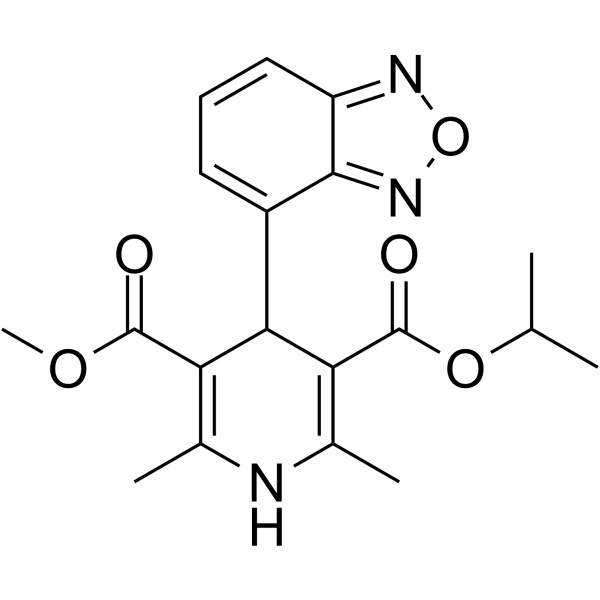 Isradipine Chemische Struktur