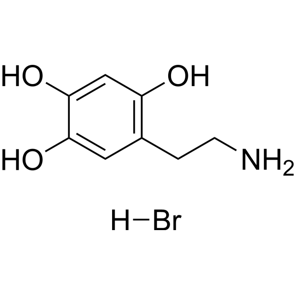 Oxidopamine hydrobromide Chemische Struktur