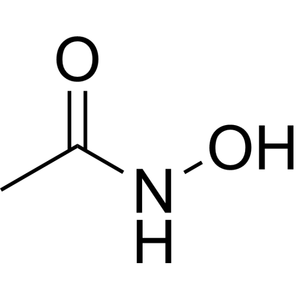 Acetohydroxamic acid Chemische Struktur