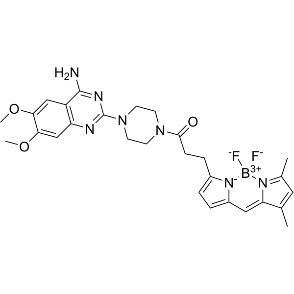 BODIPY FL prazosin Chemische Struktur