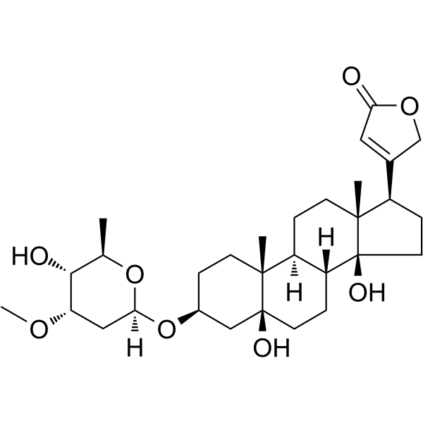 Periplocymarin Chemische Struktur