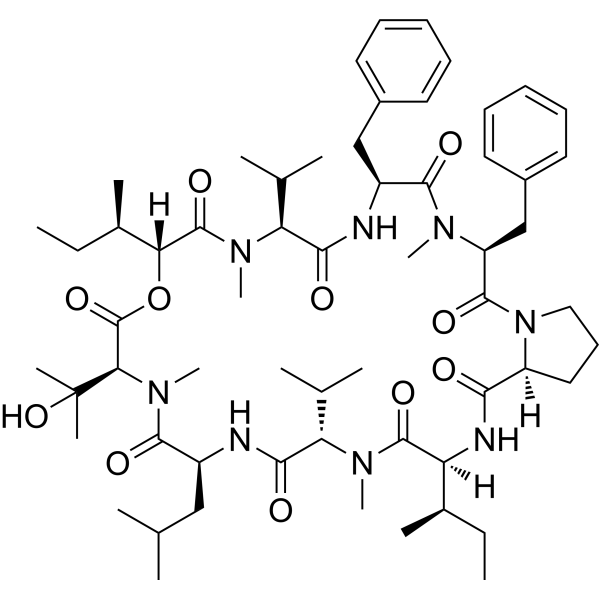 Aureobasidin A Chemische Struktur