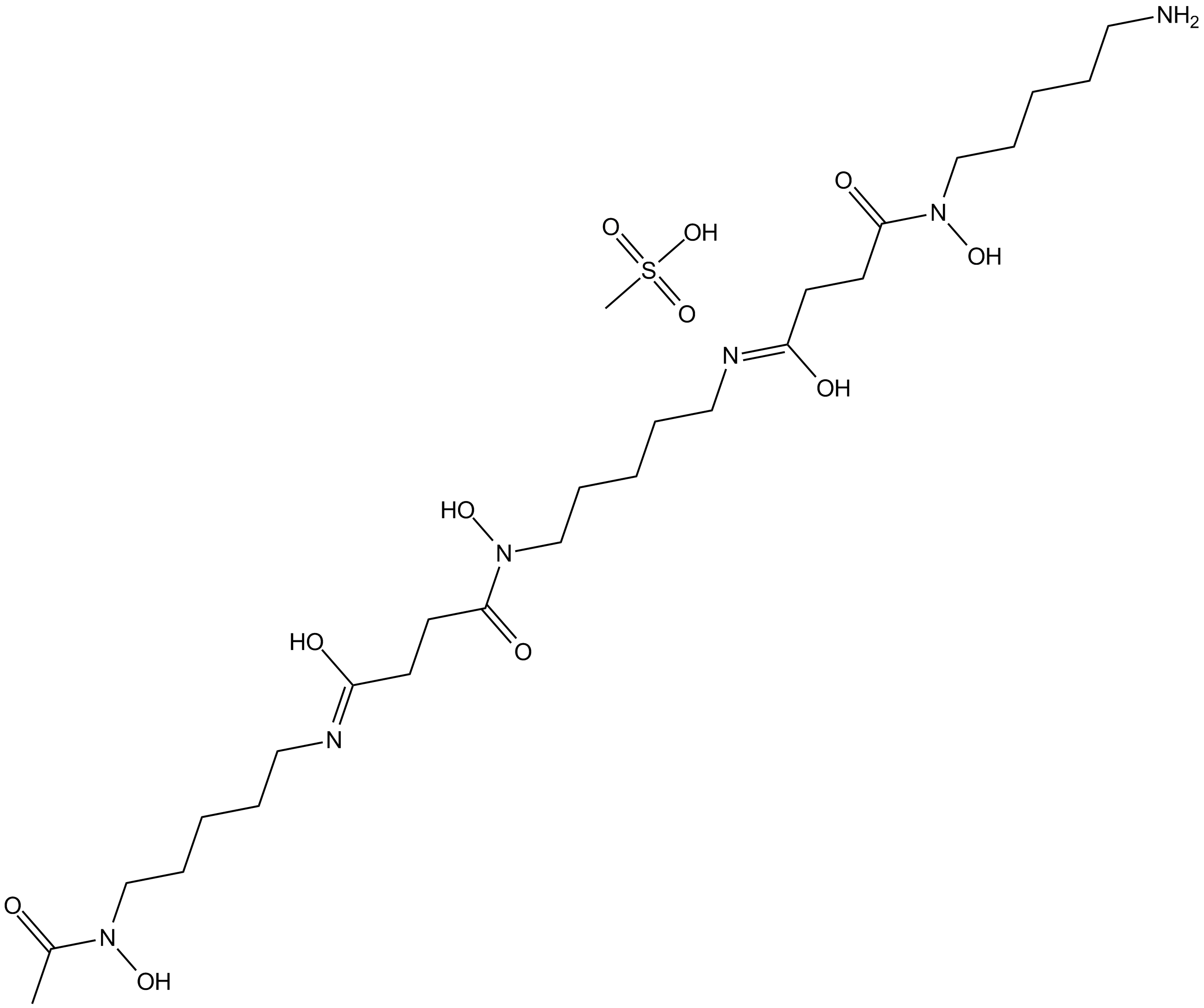 Deferoxamine mesylate