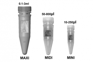 GeBAflex Tube Volumes